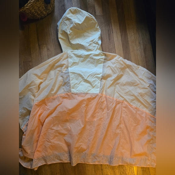 Free people colorblocked rain poncho - Picture 8 of 9